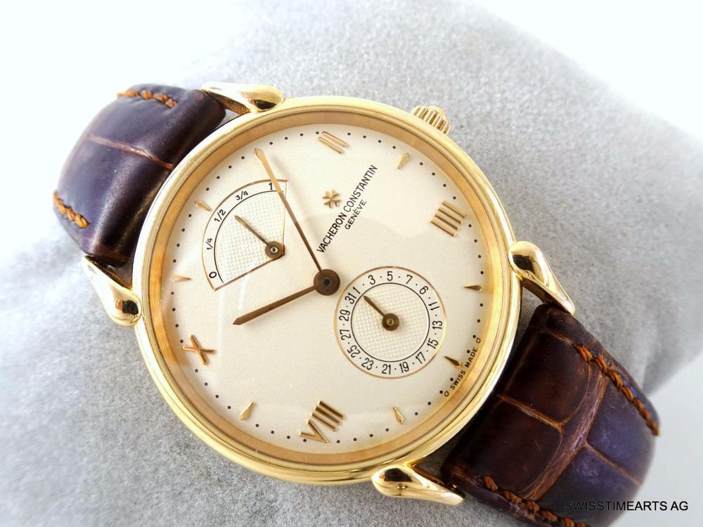 VACHERON CONSTANTIN 18K POWER RESERVE REF. 48100 2 AUTOMATIK