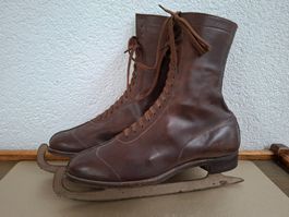 🥇Pièce Musée-Patins-Signé main "Barbara Ann Scott"J.O.1948