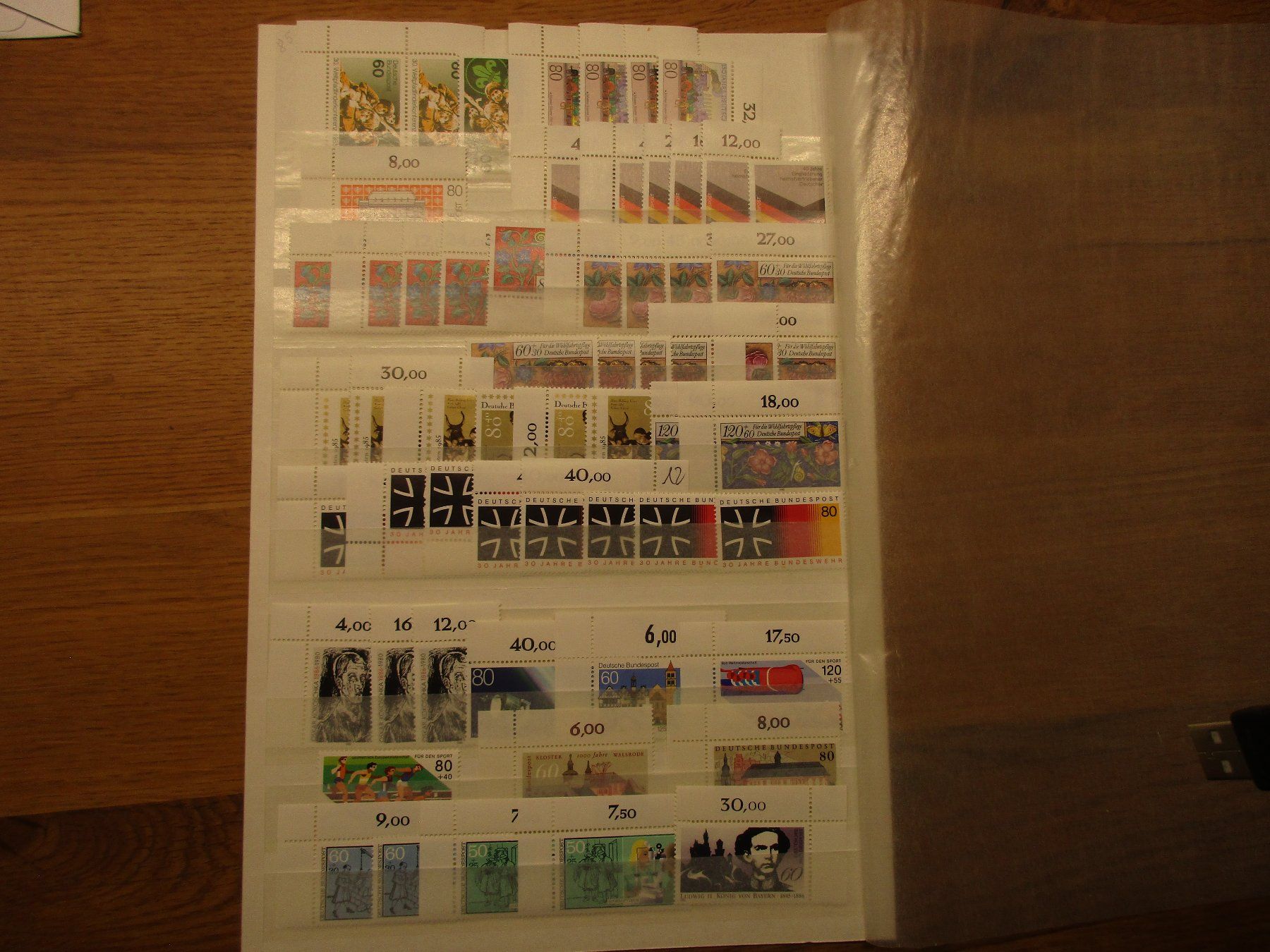 Tous les timbres: ca. 600 Stück Sondermarken BRD postfrisch – Neuf (Voir description) à Niederwil AG par Cembalo 8