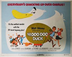 Orig US Filmplakat: The One Million Duck