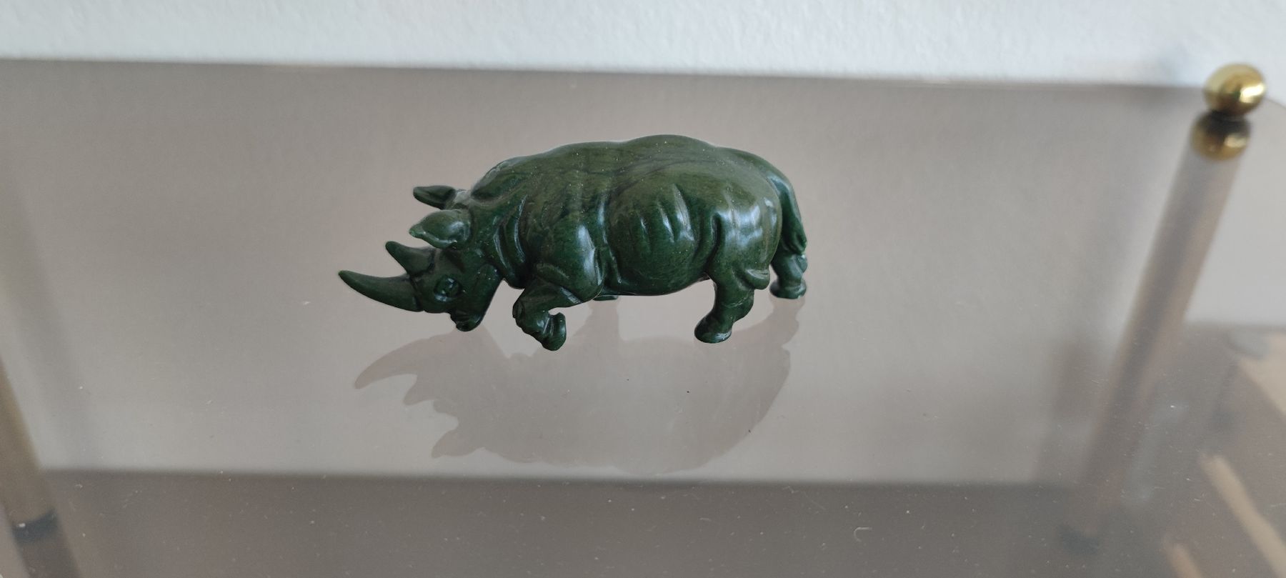 Figurines: Rhinozeros / Nashorn Jade - Figur – D'occasion à Stäfa par Rampensau