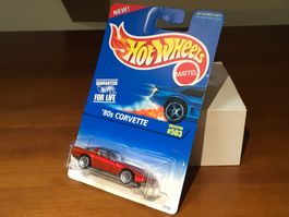 80s Chevy Corvette 1/64 Hot Wheels Vintage 90er