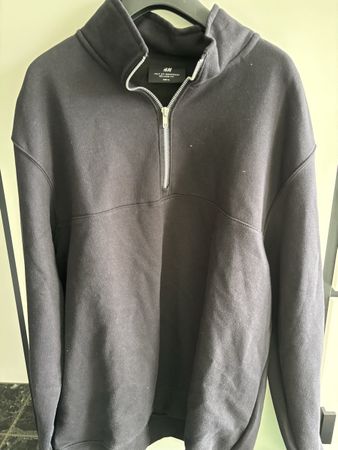 H&M Half Zip Sweatshirt XL, Herren, NEU