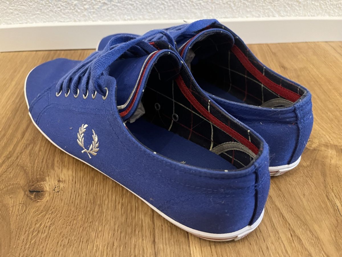 Fred Perry Scarpe da uomo: Fred Perry Sneaker blau Gr. 44 UK 9.5 US 10.5 – Usato da Zürich venduto da Luca-g79 1