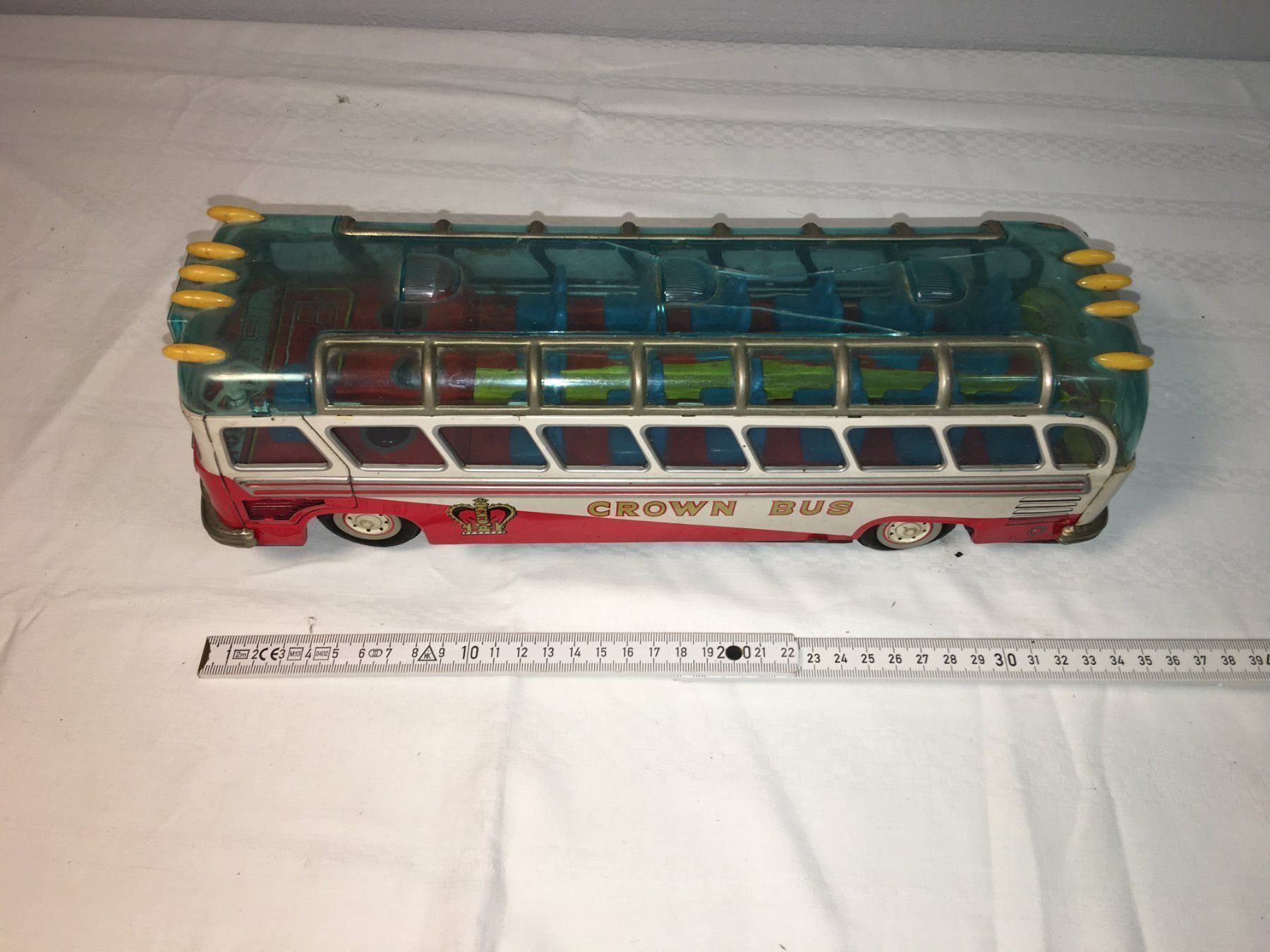 Giocattoli: Crown Bus Vintage/Blechauto Bus Antik – Usato da Arch venduto da Karibu19 4