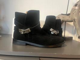 👢Tolle Wildleder  Stiefeletten Wildleder gr 36