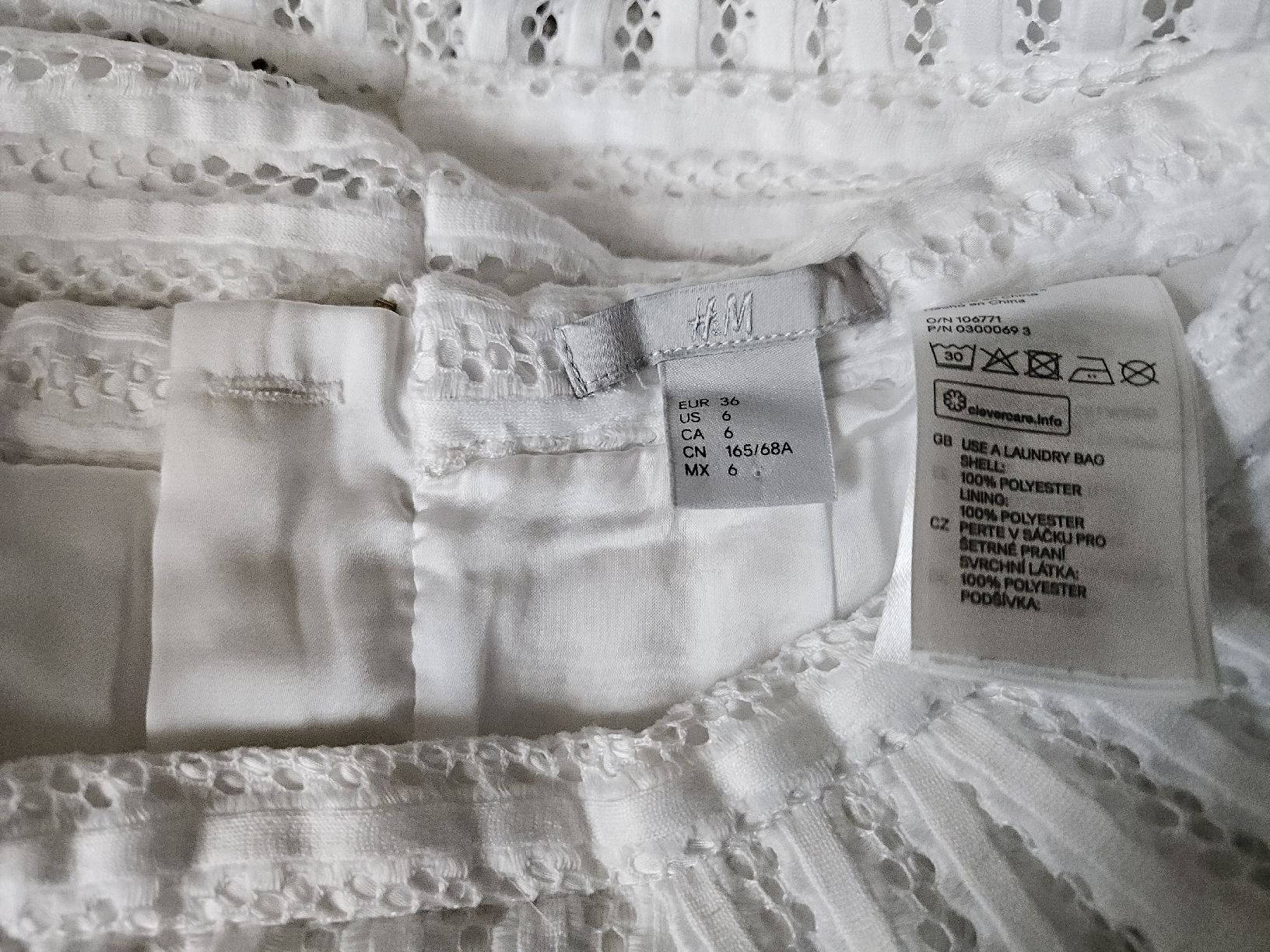H&M Gonne: Weisser H&M Rock – Usato da Ebikon venduto da SecondChance_byM 2