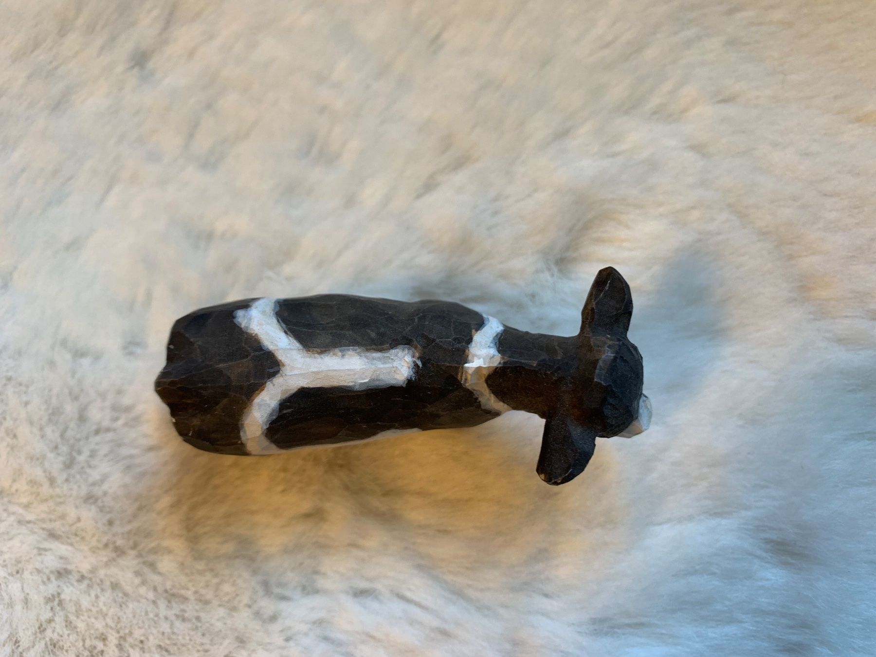 Statuette: Kalb aus Holz, handgeschnitzt, Brienz, Krippe – Usato da Kloten venduto da petrol5555 4
