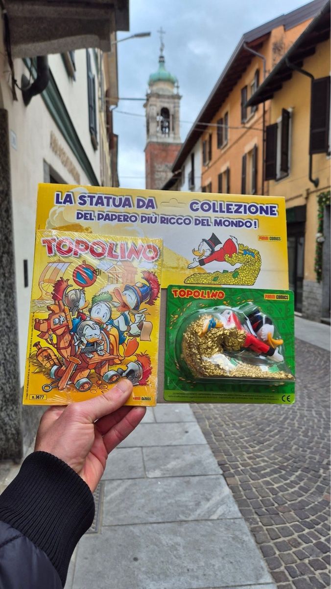 Fumetti: Statuetta Topolino Paperone Panini Comics nuova! offerta – Nuovo e nell'imballaggio originale da Chiasso venduto da fairy81