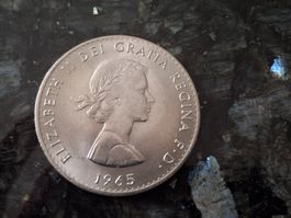 Churchill Gedenkmünze 1965, Queen Elizabeth II.