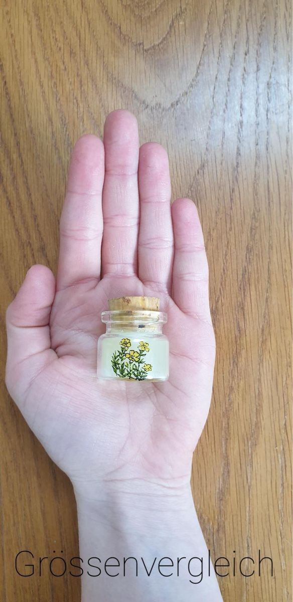 Candele: 2 Mini Kerzen in Korkgläschen mit Blumenmuster – Usato da Frauenfeld venduto da jar_cb6p 2