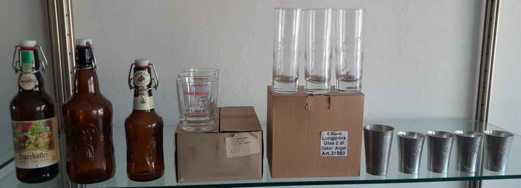 Verres: Bier - Humpen - Gläser - Flaschen – D'occasion à Liesberg par Ragged 4