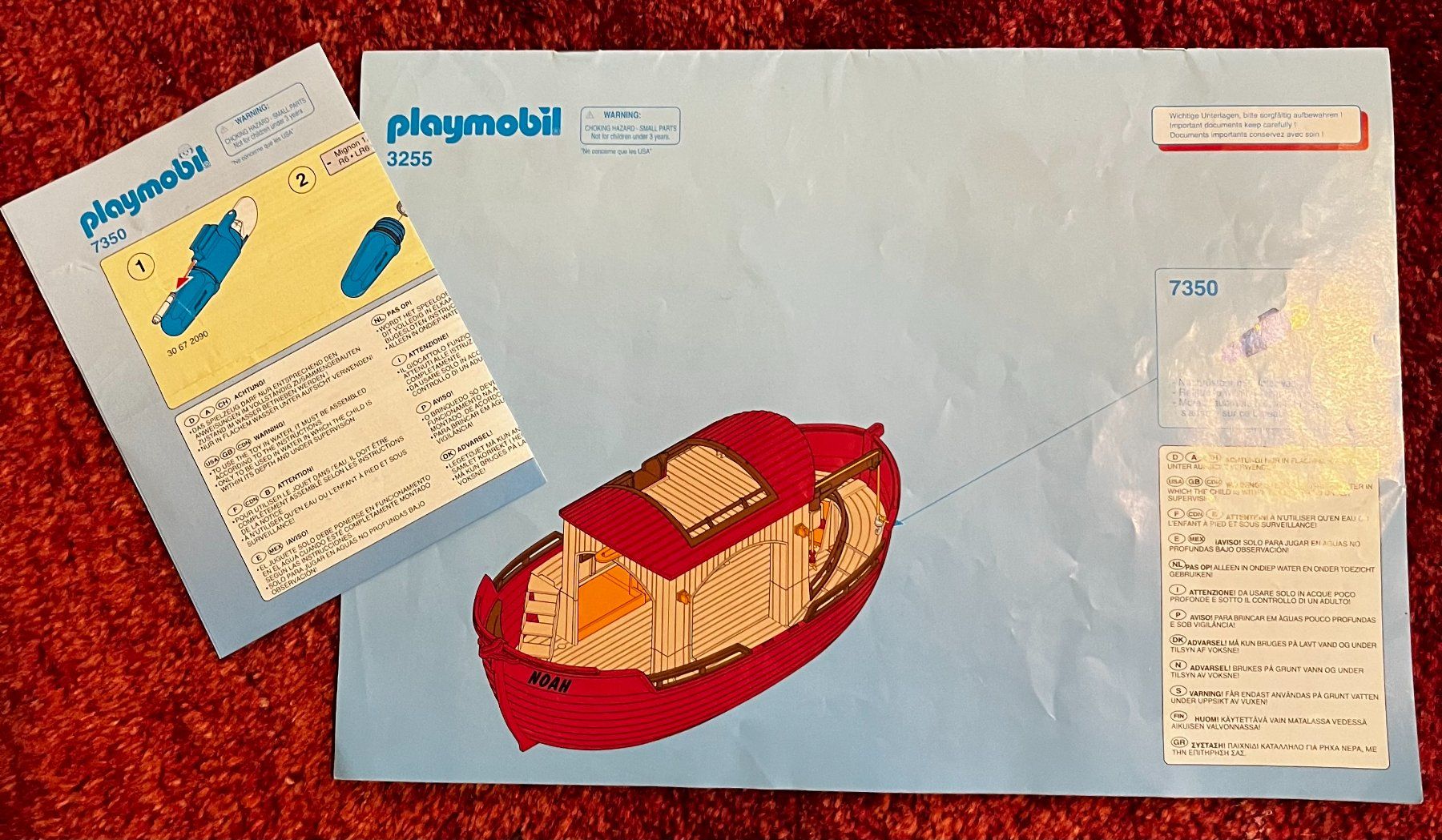Playmobil Giocattoli: Lego Arche Noah / Servicewagen – Usato da Wettingen venduto da Papalota 2