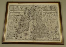 GROSSBRITANNIEN & IRLAND, KUPFERSTICHKARTE 1630