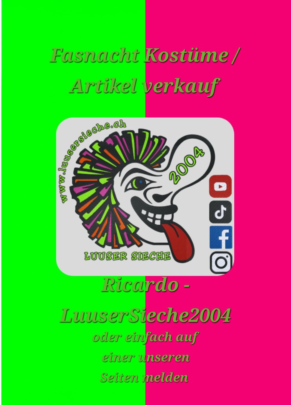 Kostüme: Anzug fasnacht jacke – Gebraucht aus Gipf-Oberfrick von LuuserSieche2004 1