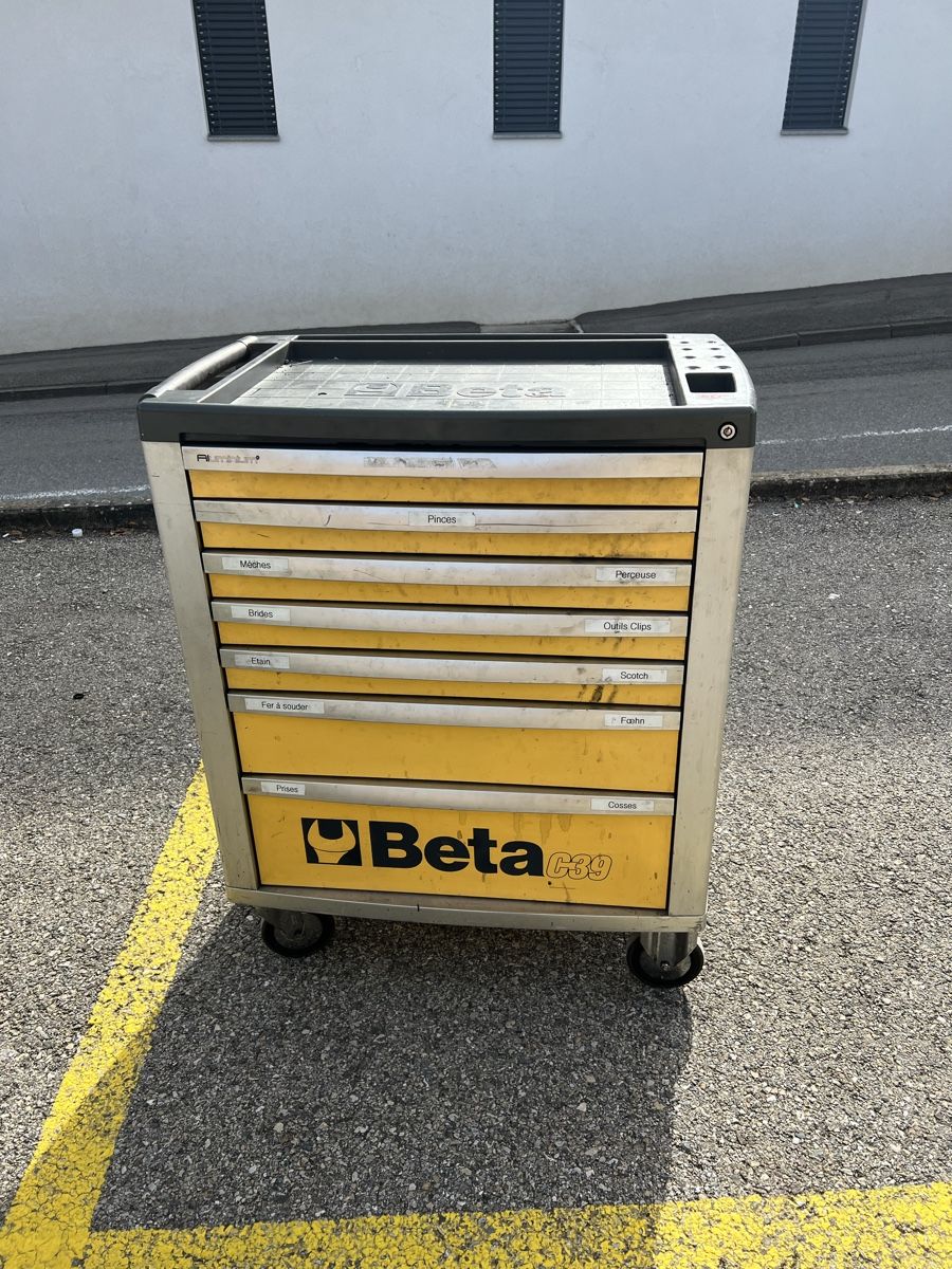Beta Alle Werkzeuge: Servante d’atelier Beta C39 – Gebraucht aus Cernier von