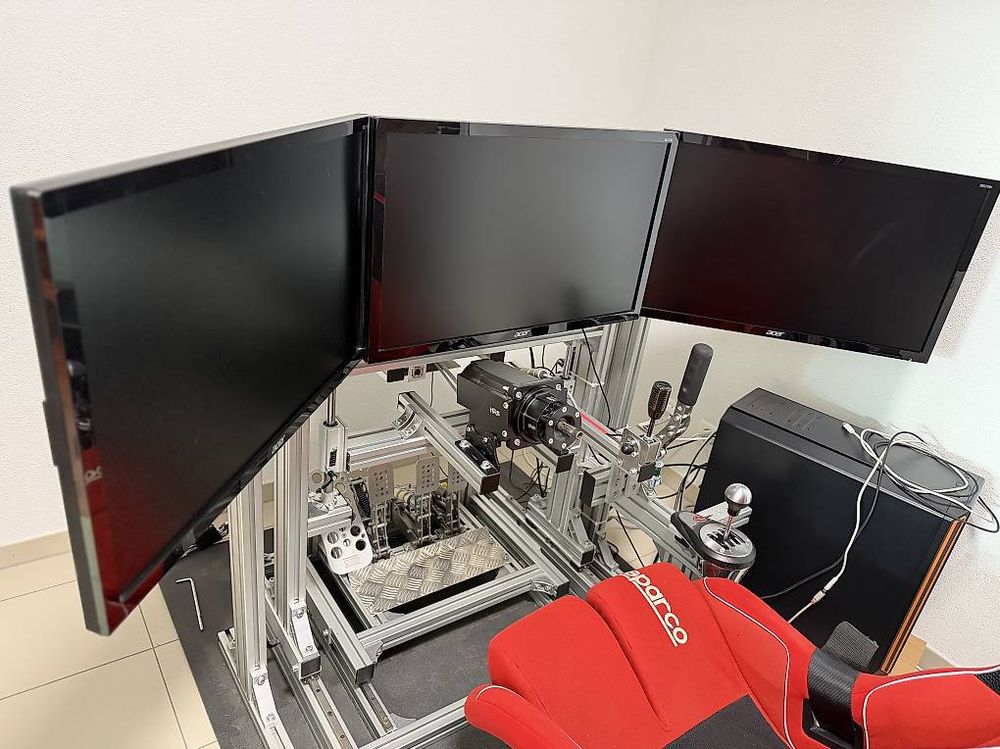 Support 3 écrans JCL SimRacing avec 3x écrans ACER XB270H (D'occasion ...