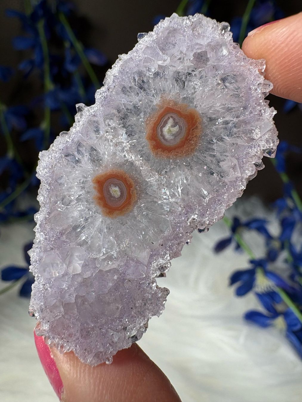 Pietre preziose: Amethyst-Stalaktit – Nuovo (secondo la descrizione) da Neuheim venduto da m.hald 1