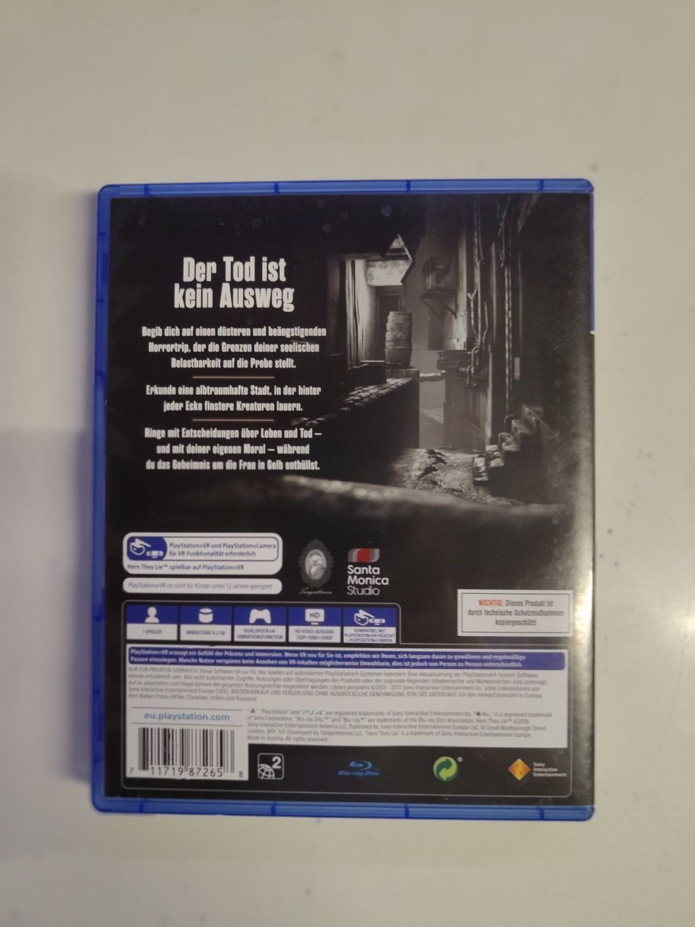Sony Spiele: Jeu PS4 - Here They Lie – Gebraucht aus Saxon von dan_drn5 1