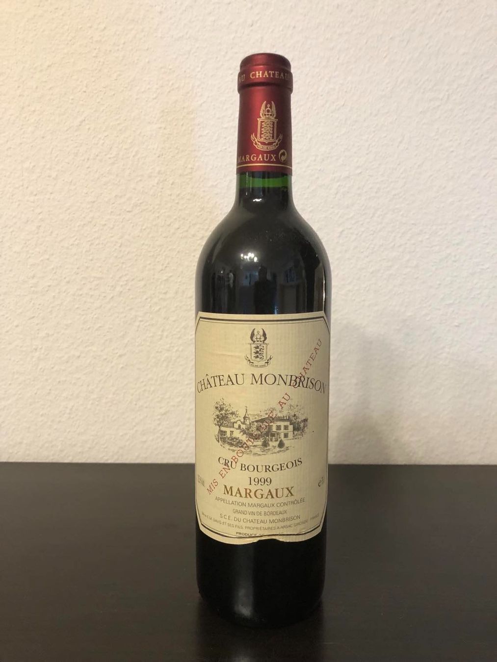 Vins: 1999 CHATEAU MONBRISON – Neuf avec emballage d'origine à Münchenstein par weinundspirituosen