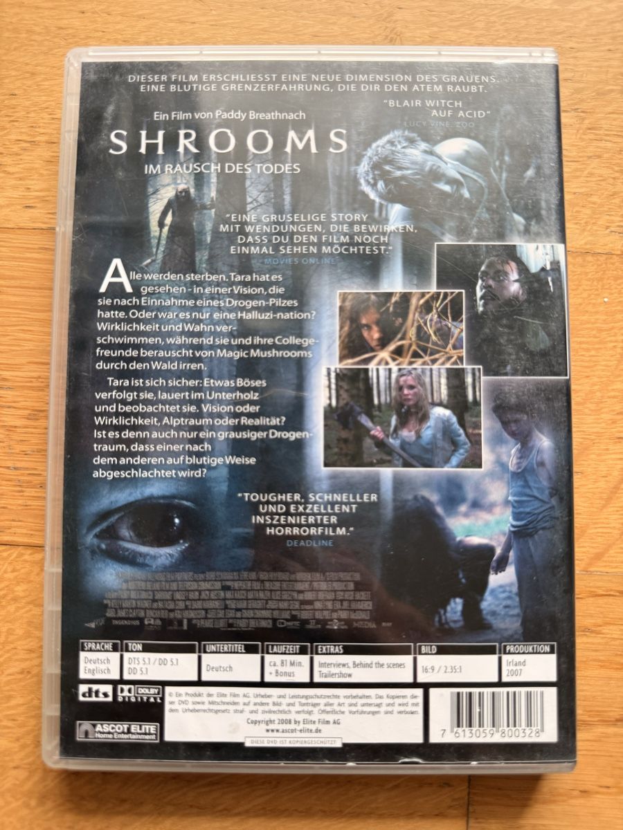Alle DVDs: Shrooms Im Rausch des Todes - DVD – Gebraucht aus Kölliken von nerdorado 1