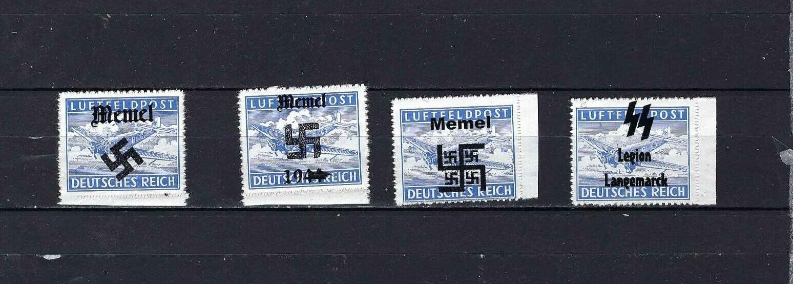 Alle Briefmarken: Luftfeldpost mit Aufdruck ** – Neu und originalverpackt aus Lindau von Rickie123