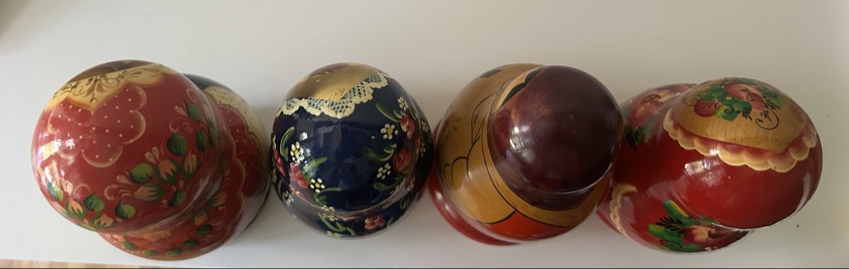 Figuren: 4 Matroschkas  – Gebraucht aus Hochfelden von larson27 9