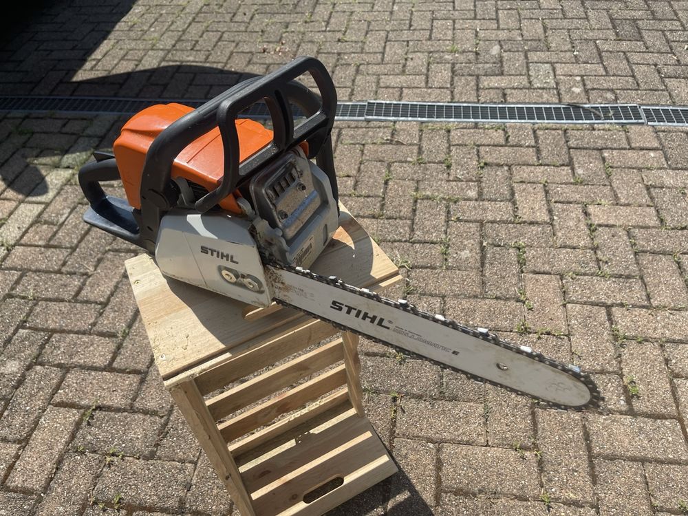 Stihl MS 180/C Motorkettensäge (Benzin, Kette neuwertig) (Gebraucht) in ...