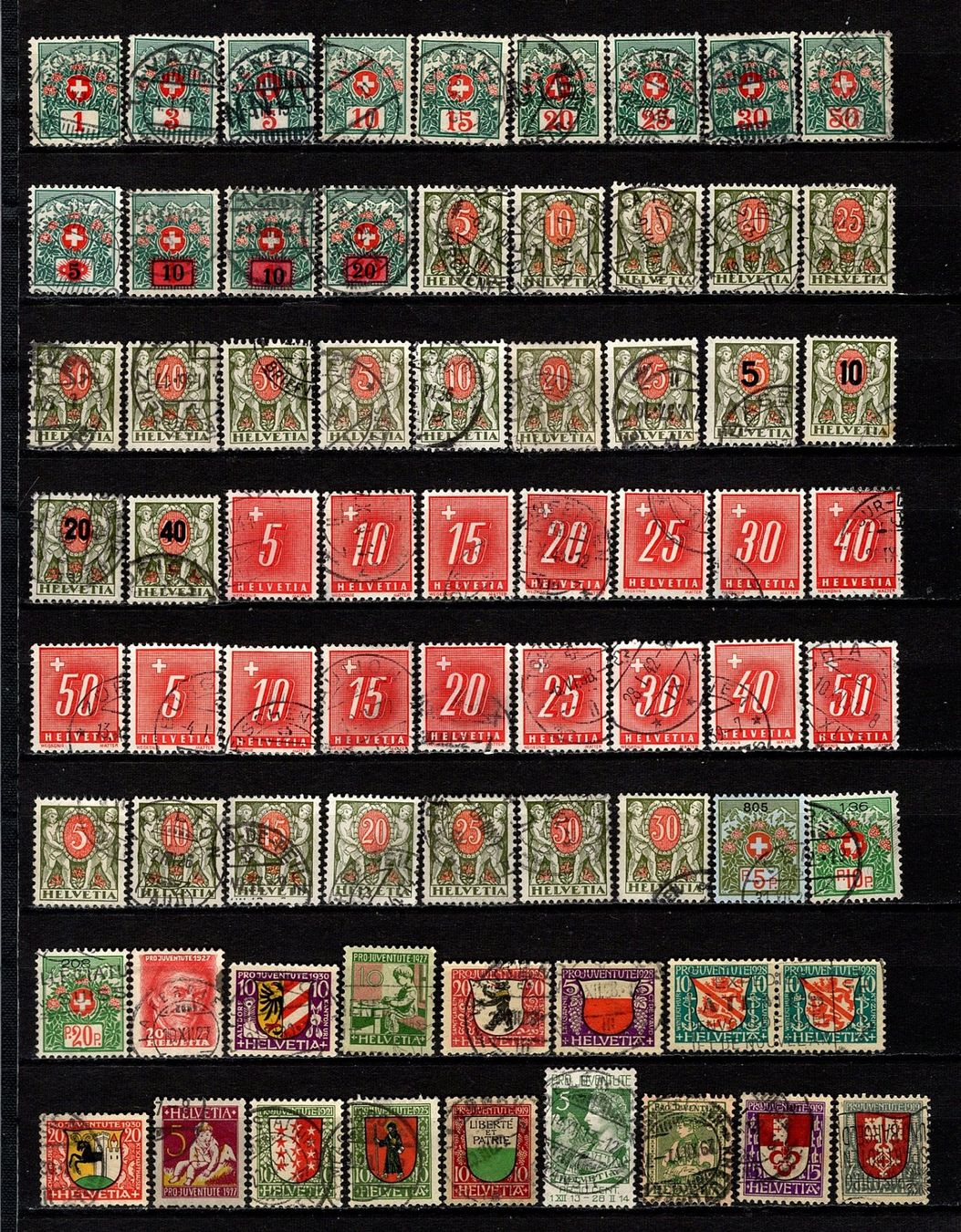 Tutti i francobolli: Sammlung Schweiz (876) – Usato da Burgdorf venduto da blinky01 3