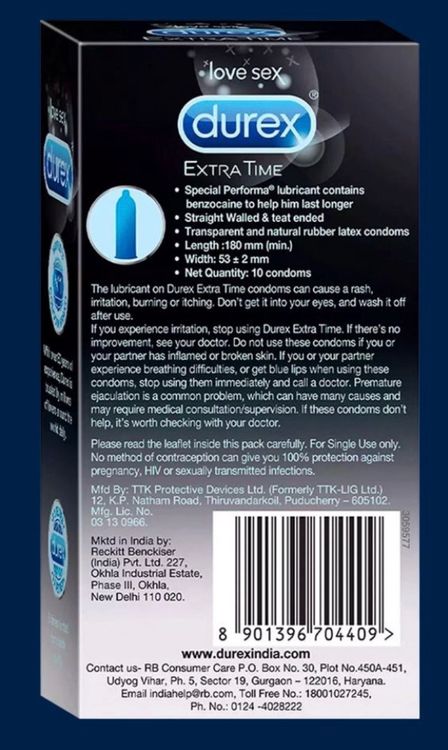 Durex Verhütung: Durex Kondome 10Stück|Regular fit Neu|Extra time! Nur 15chf! – Neu (gemäss Beschreibung) aus Zürich von Marlo1 1