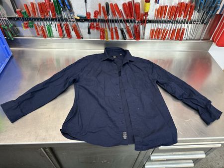 Herren Hemd Mavi blau Loose Fit Baumwolle