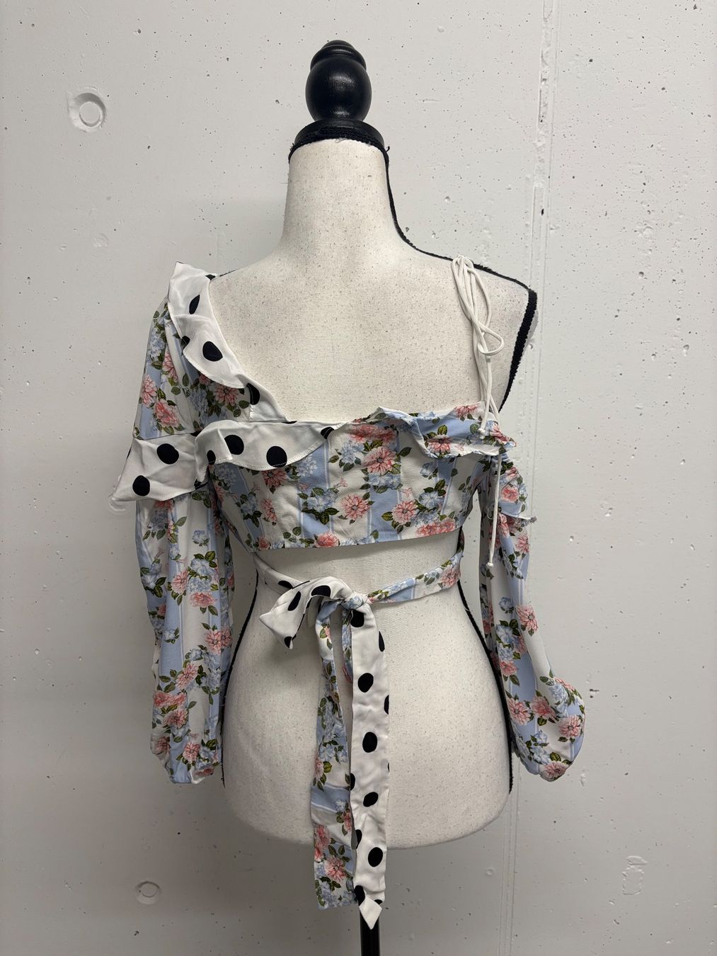Blusen: For Love & Lemons kurze Bluse Gr. L gemustert cropped – Neu (gemäss Beschreibung) aus Regensdorf von secondchancefashion 5