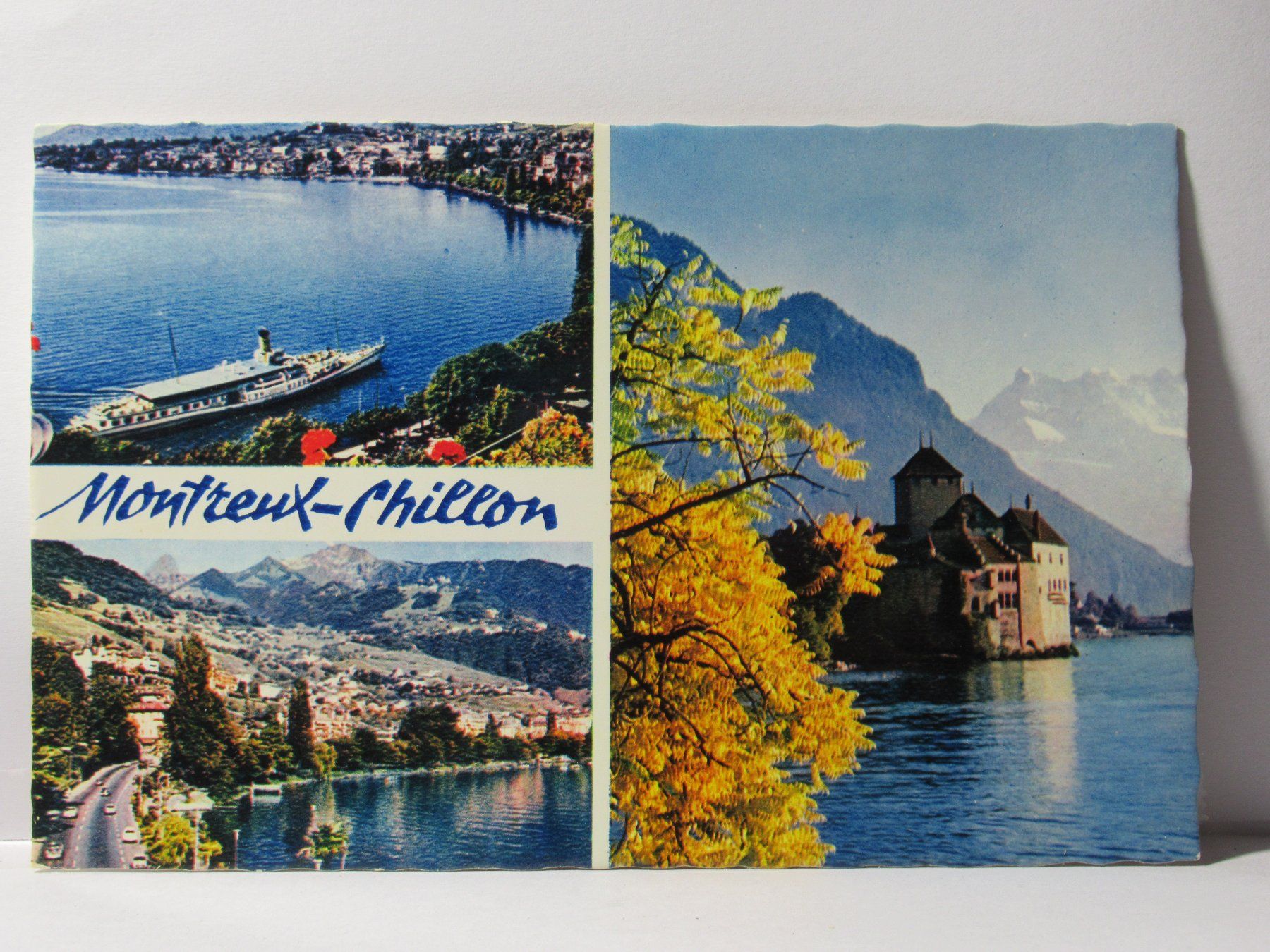 Cartoline postali: Montreux - Chillon , Dampfschiff – Nuovo (secondo la descrizione) da Grenchen venduto da Bluemchen1900
