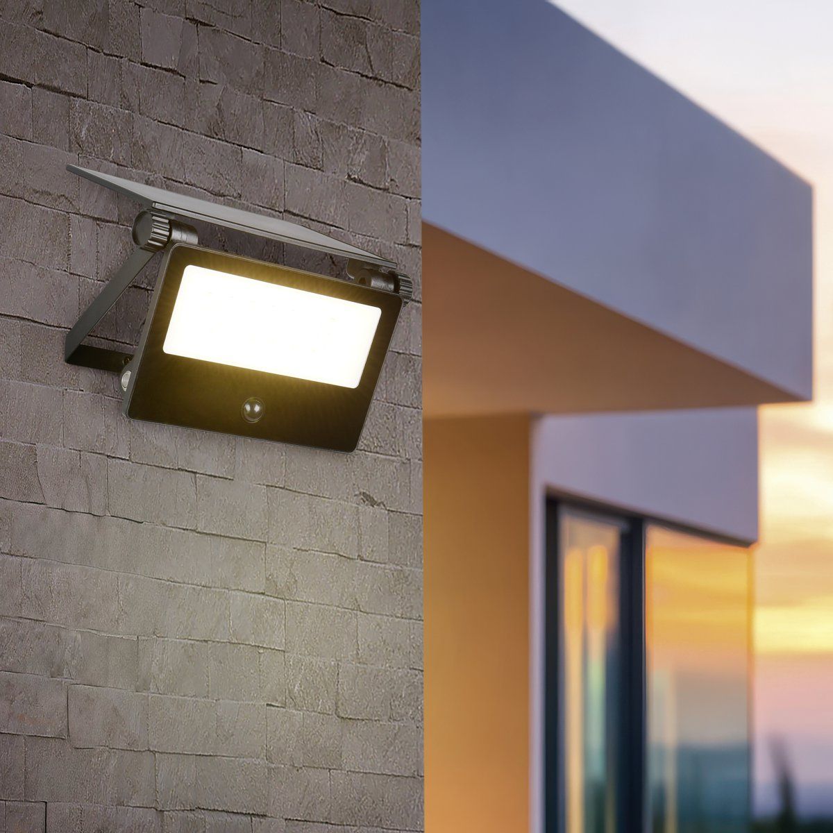 Lampade: LED Aussen Wandleuchte, Akku, 16 cm Höhe – Nuovo (secondo la descrizione) da Kreuzlingen venduto da Smart-Light 1