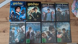 Harry Potter DVD Film 1-8 (komplette Reihe) gebraucht