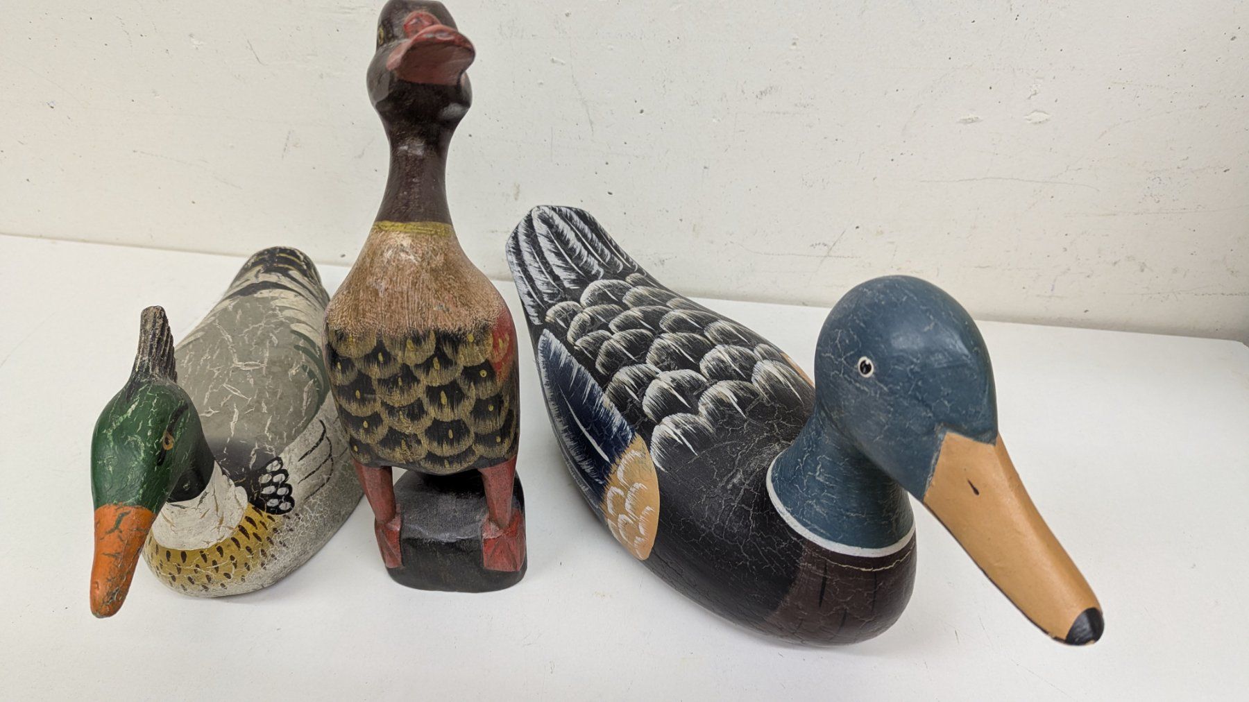 Tutte le decorazioni: Holz Ente 3 Stk zusammen – Usato da Luzern venduto da Cado12