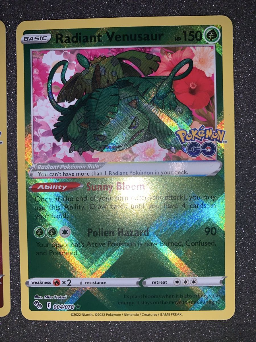 Pokémon Sammelbilder & Trading cards: Radiant Charizard Blastoise Venusaur GO  – Gebraucht aus Bironico von ars_z6lb 3
