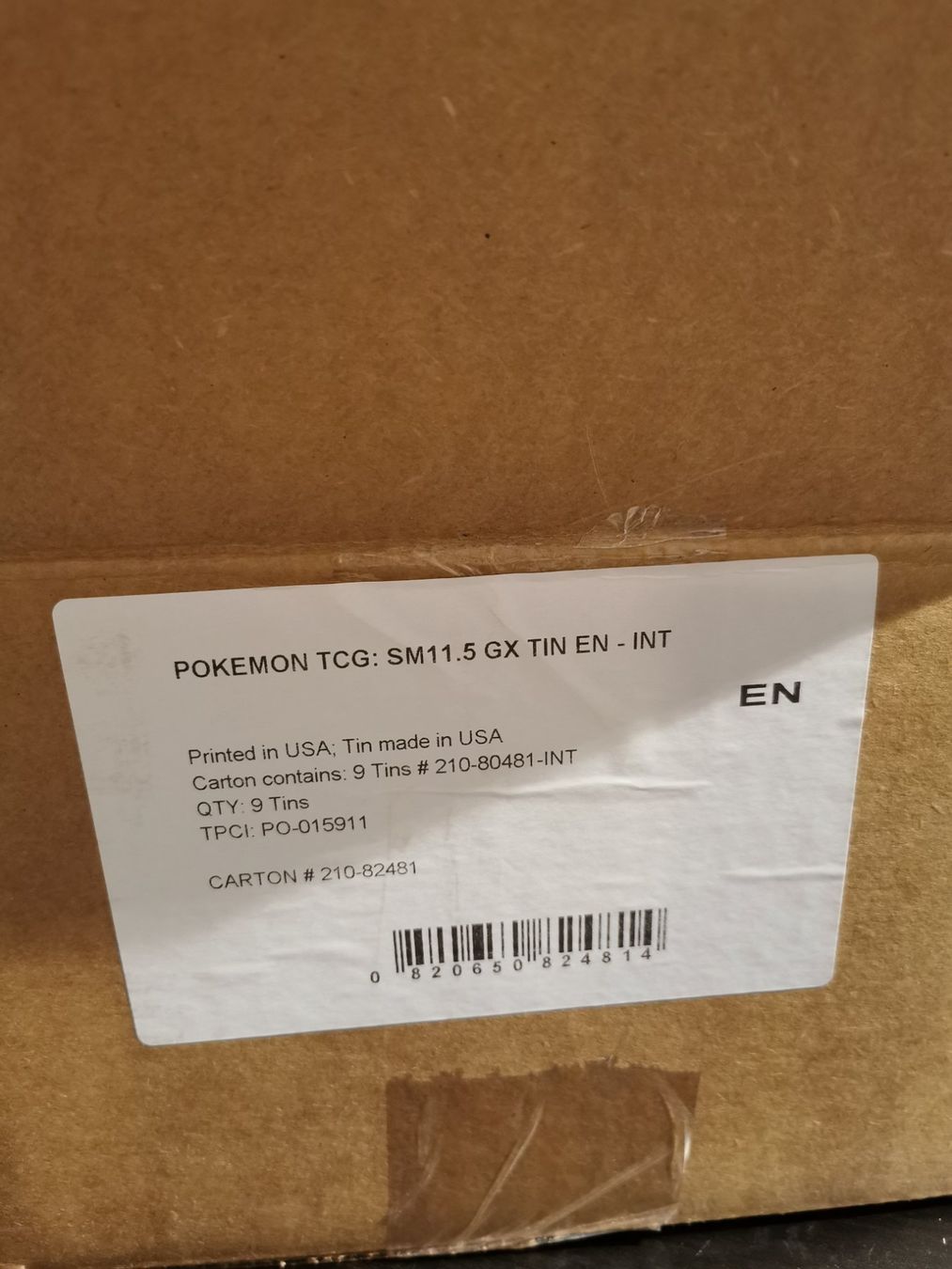 Pokémon Sammelbilder & Trading cards: Pokémon Hidden Fates 9 Tins Box – Neu und originalverpackt aus La Tour-de-Peilz von  1