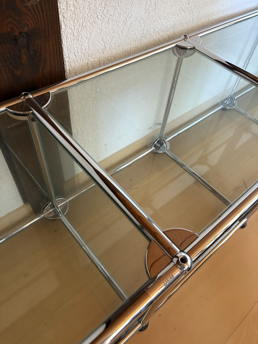 USM Scaffali: USM‑Haller Sideboard, 8 Elemente mit Rückwand – Usato da Lengnau AG venduto da tuesday7777 1