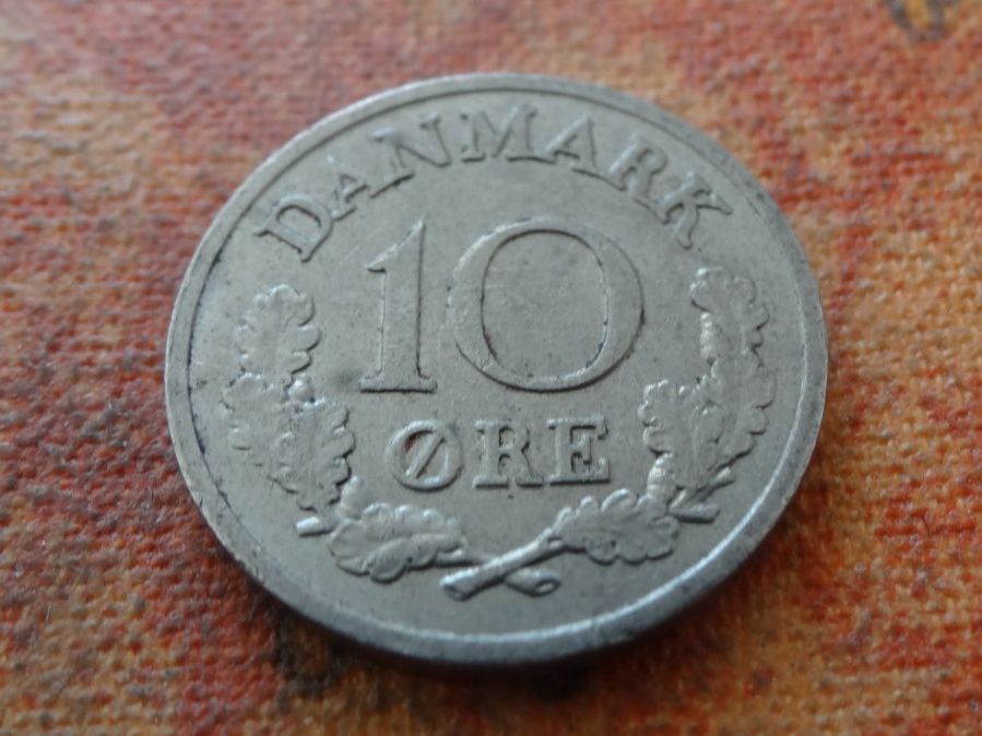 Toutes les monnaies: DANEMARK  10  Ore  1964 – D'occasion à Romanel-sur-Lausanne par Swift13 1