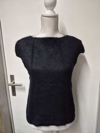 Angora Pullover Teddy's Gr.M schwarz, super weich &kuschelig