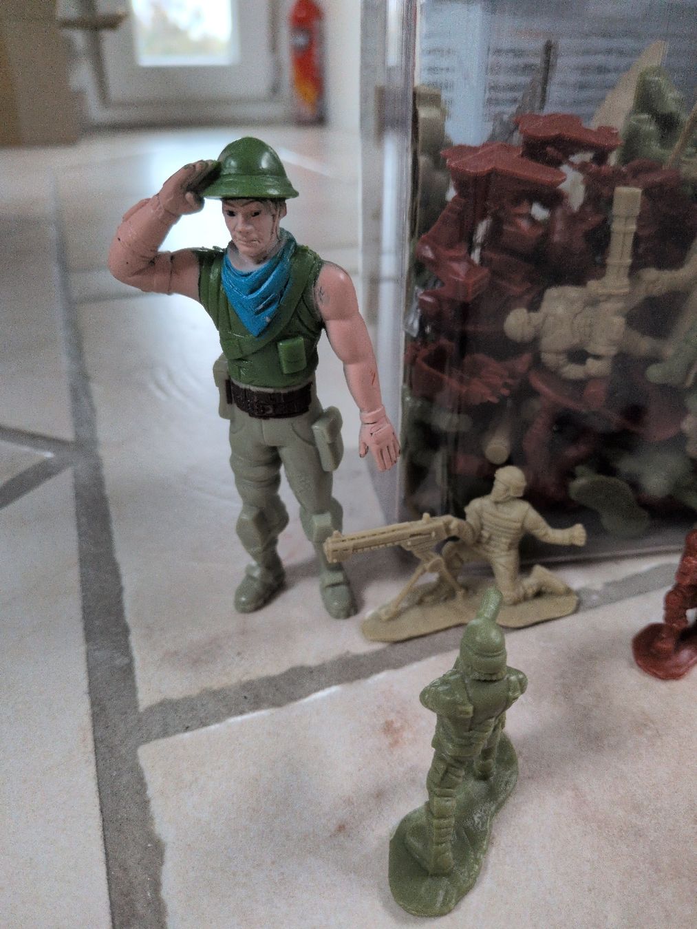 Giocattoli: Army Base -Spielfiguren – Usato da Zürich venduto da stemir 1