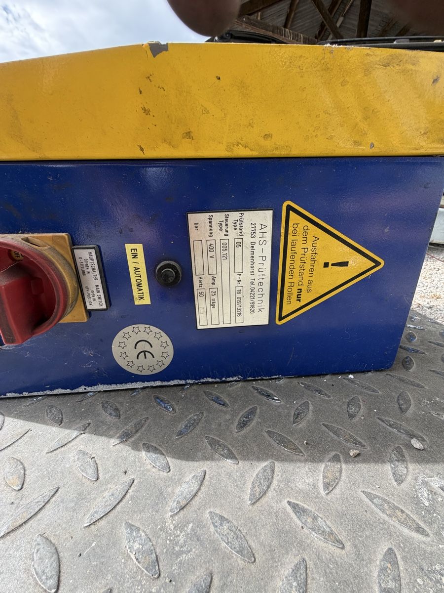 Misurare: Bremsprüfstand Ahs Prüftechnik – Usato da Halten venduto da vwg_ml9y 2