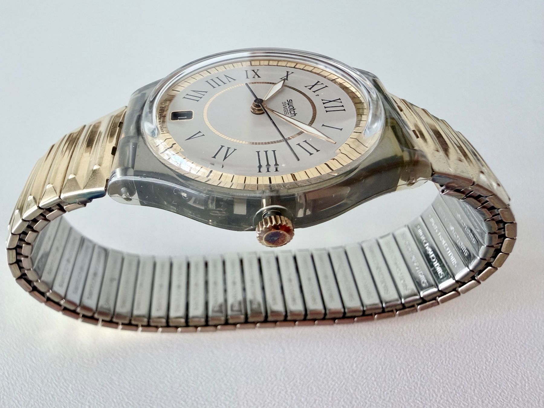 Swatch Orologi: SWATCH Gent Flex Tempo Classico, Ref.GM404, NO box & papers – Nuovo (secondo la descrizione) da Le Mont-sur-Lausanne venduto da LycaGallery 3