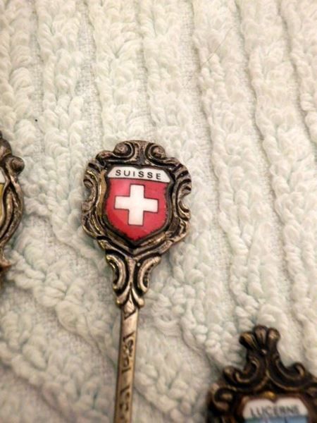 Cucchiai: Sammlerlöffeli, Souveniers gemäss Bilder – Usato da Ueberstorf venduto da dinbau 3