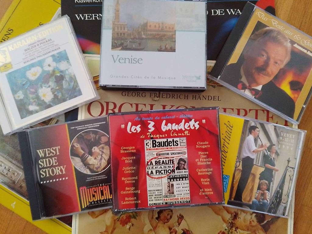Schallplatten: Nombreux CD et disques 33 tours à céder – Gebraucht aus Morges von pie_nbl7
