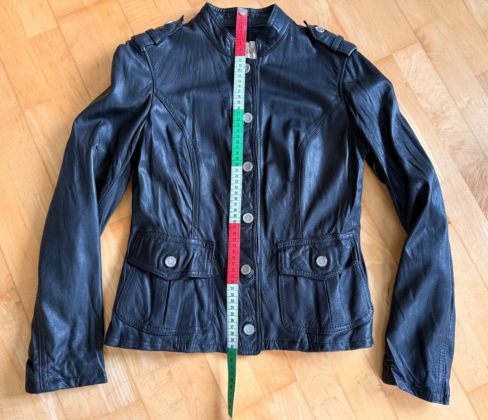 Giacche: LEONARDO Lammnappa Lederjacke Crinkle-Optik Grösse 36 – Nuovo (secondo la descrizione) da Frauenfeld venduto da Scleo 3