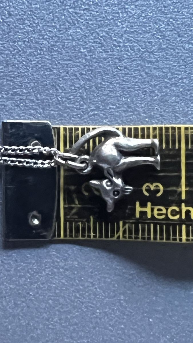 Ciondoli: Wunderschönes Silber  Kätzchen mit Kette  – Usato da Laufen venduto da Futuremarket 4