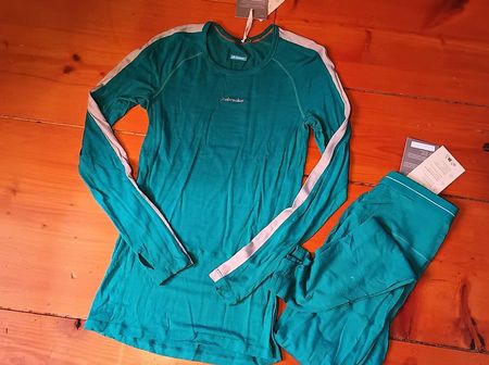 3 Sets Icebreaker Zone Knit 125 S flux green NEU!