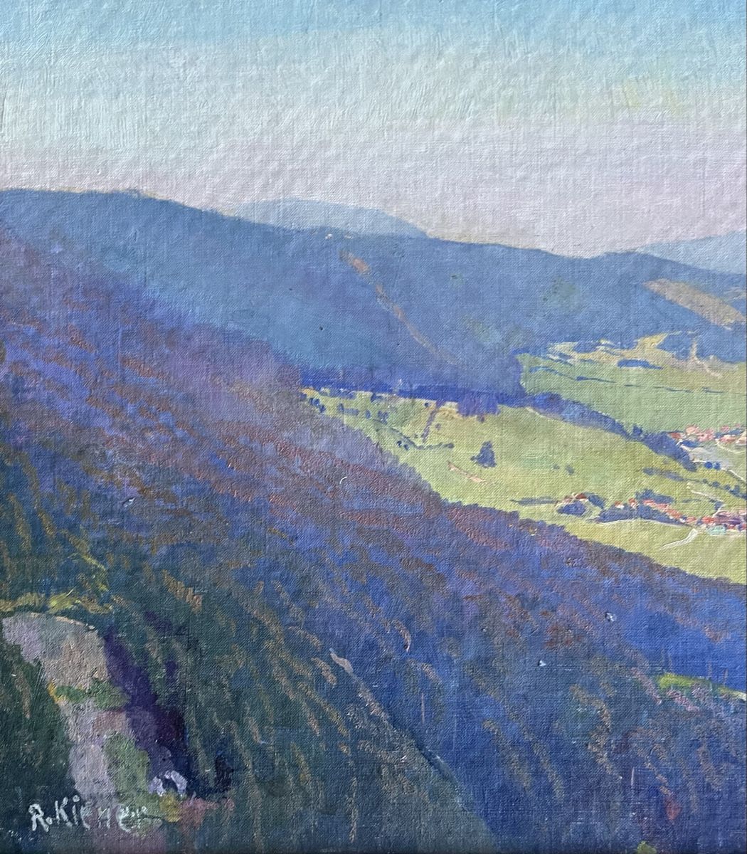 Dipinti: Kiener Robert (1866-1945) – Usato da Grosshöchstetten venduto da Perle1951 2